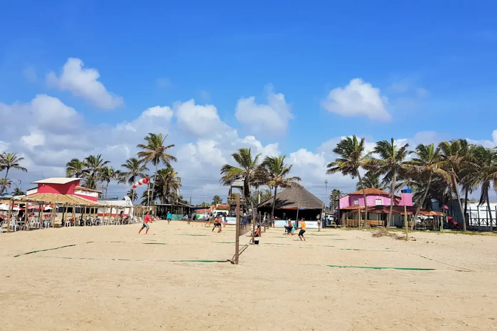 Quadra de Beach Tennis