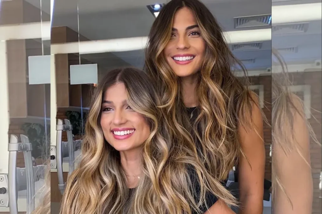 Cabelo com Luzes 7 Técnicas para Um Efeito Deslumbrante - Mulheres com cabelos com luzes