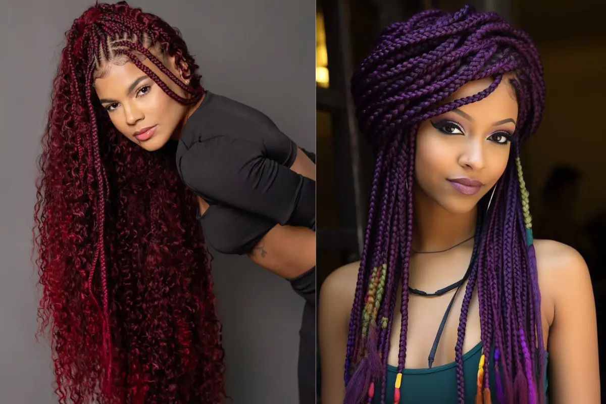 Tranças Afro 6 Estilos Modernos para Você Experimentar - Mulheres com trança afro