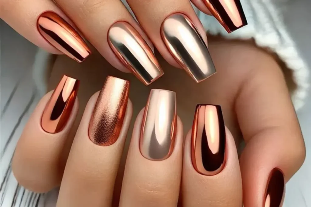 Unhas metalizadas