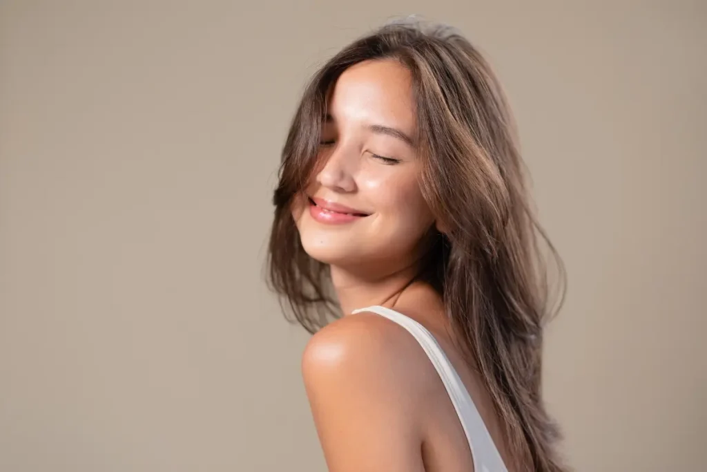 Mulher sorrindo