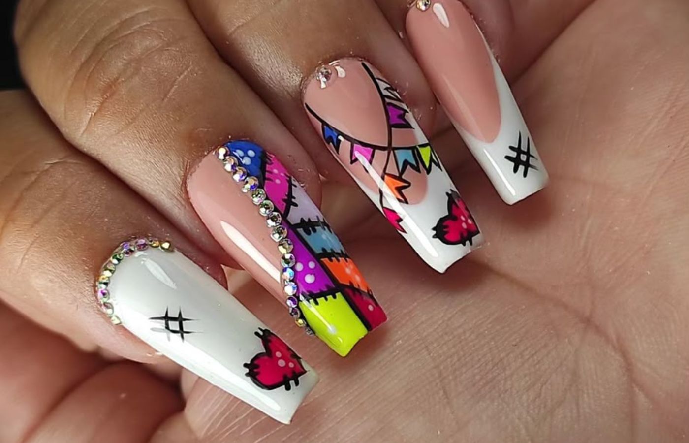 Unhas de Festa Junina 5 Estilos Para se Inspirar