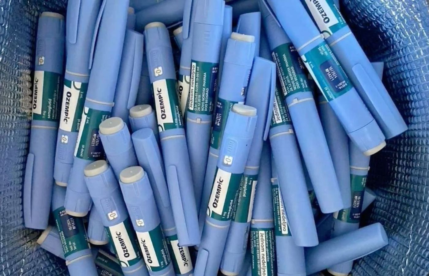 Seringas de Ozempic